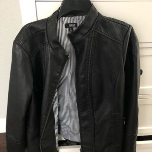 A.n.a Black Leather Jacket